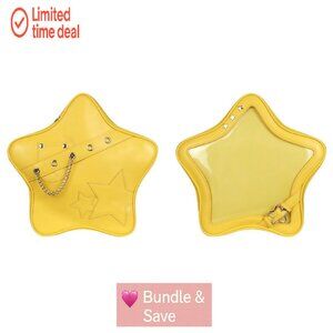 Kawaii Ita Backpack with Clear Display Window, Adjustable Straps, Y2K Aesthetic